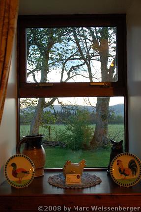 View from the sitting room
