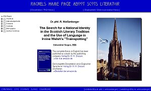 Rachels Page über schottische Literatur